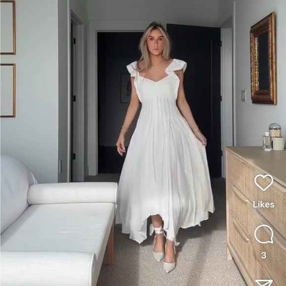 Ramy Brook Dresses & Skirts - NEW Ramy Brook Bria Dress White Springtime Burnout Size 12